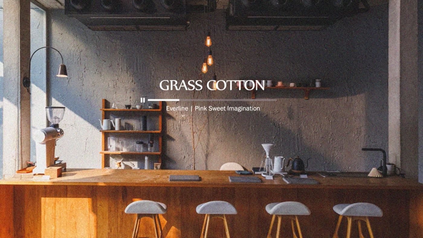 Nhạc piano sang trọng trong quán cà phê hiện đại l GRASS COTTON+