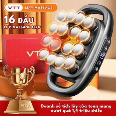 Máy massage vtt 16 đầu giảm đau cơ sâu (1)